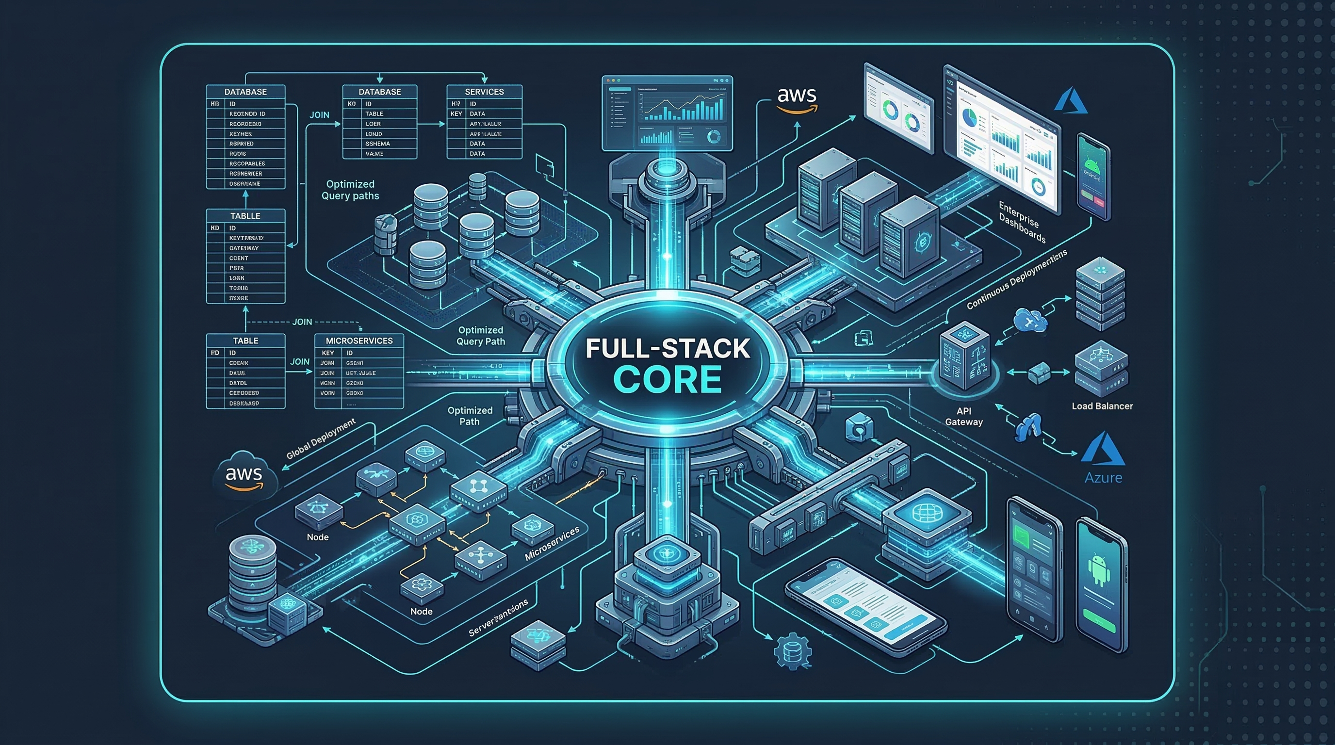 End-to-End Application Engineering Full-Stack Core